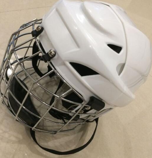 유럽 및 미국 스포츠 헬멧 아이스 하키 남자 스케이트 헬멧 보호 장비 머리 얼굴 마스크 안전 헬멧